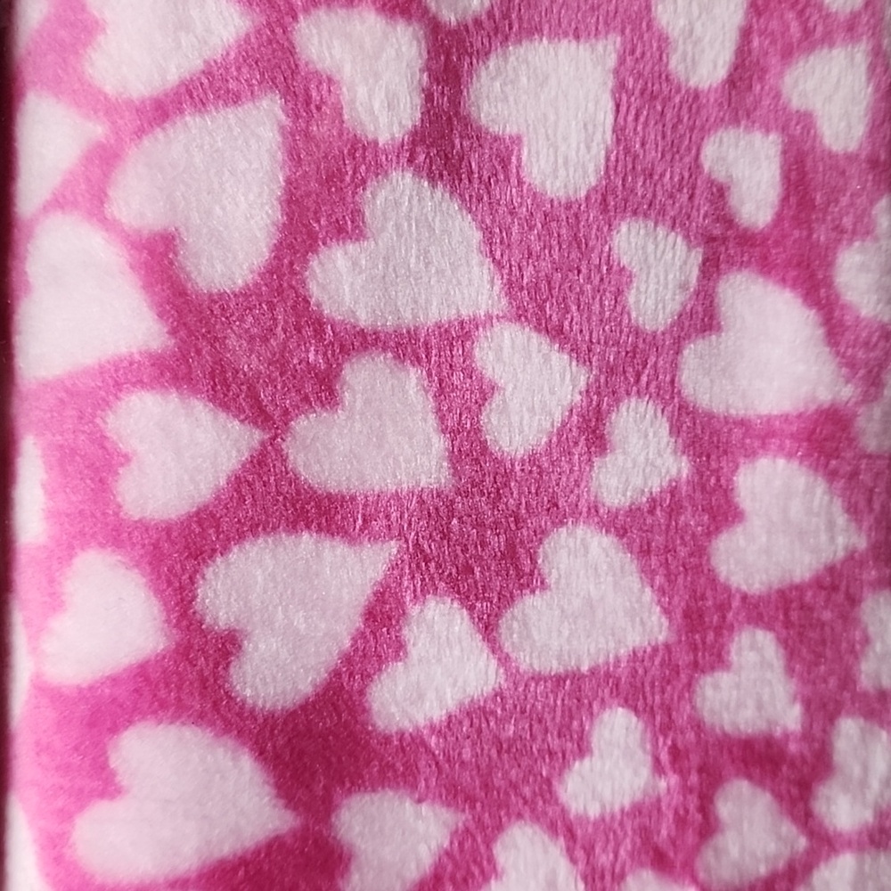 Betsey Johnson 6 Piece Bed In A Bag Pink Lip Print & Hearts Twin Bed Set NWT - Picture 12 of 16